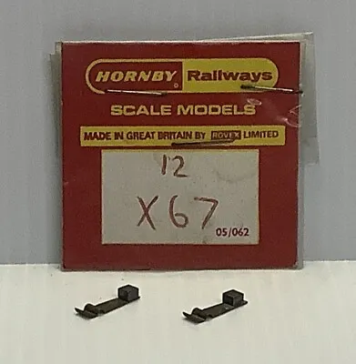2 HORNBY RAILWAYS X67 CARBON BRUSHES For TRAIN MOTOR X03 X04 CAN MOTORS (NOS) • £4.59