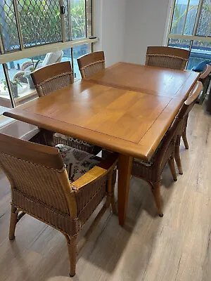 $575 • Buy DINING TABLE - Expandable 180-240cm + 6 Unique Chairs