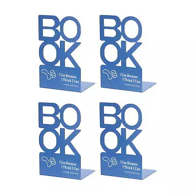  Metal Bookend With Alphabet Shaped 4.13 X5.04 X8.07  2 Set • $19.34
