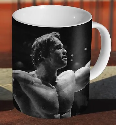 Arnold Schwarzenegger Mr Universe - Ceramic Tea / Coffee - Mug Cup • £7.49