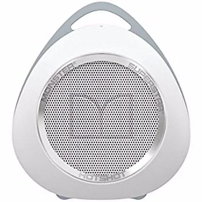 £24.95 • Buy Bluetooth Speaker Monster SuperStar HotShot Portable White/Chrome Sealed & Boxed