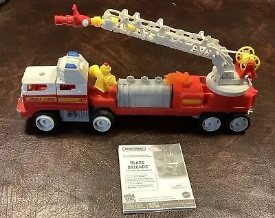 2007 Mattel Matchbox Mega Rig Building System BLAZE BRIGADE • $21.99