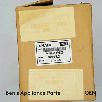 BRAND NEW OEM Appliance Factory Parts RV-MZA304WRZZ MAGNETRON B-020 T • $79.99