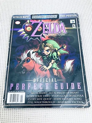 The Legend Of Zelda: Majora's Mask Official Perfect Guide Versus No Poster • $35.95