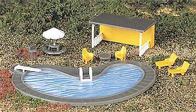 Bachmann Swimming Pool & Accessories #42215 - Suit HO Model Trains Layout  • $29.99