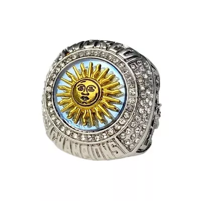 Argentina Lionel Messi World Cup Championship Trophy Ring 2022 Football Soccer • $19.99