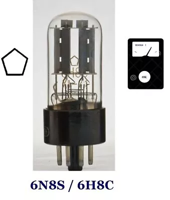 6N8S / 6H8C / 6SN7GT /  NEVZ Double Triode Tubes Mix Date Unused 1 Pcs. • $9.75