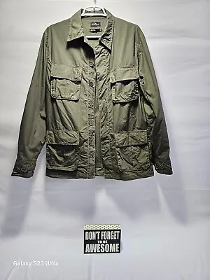 Marc Ecko Cut & Sew | Army Green Jacket | Unisex Sz Small • $30