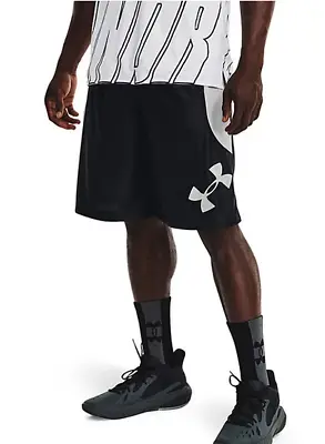 New With Tags Mens Under Armour Gym UA Muscle Athletic Logo 10  Perimeter Shorts • $20.51