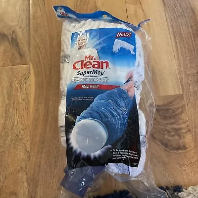 1 Pack Mr. Clean Super Twist Mop Heads Cotton Magic Eraser Refill  • $14.99