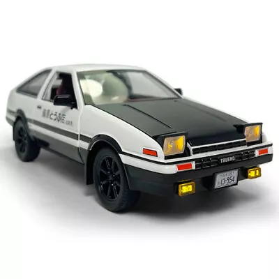 1/20 Initial D Trueno AE86 Model Car Diecast Toy Cars Kids Boys Gift Sound Light • $60.98