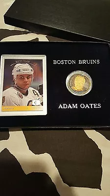 Enviromint. 999 Silver Adam Oates Boston Bruins 2 Tone Silver Round Scarce • $67.99