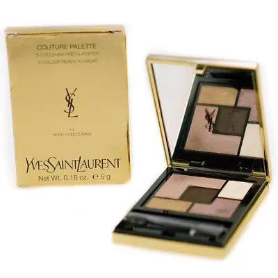 YSL Eyeshadow Palette 5 Colour Neutral Eye Shadow Palette 13 Nude Contouring • £33.99