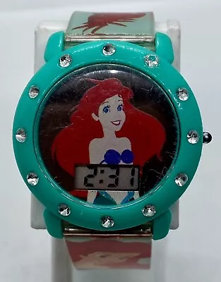 $8.90 • Buy The Little Mermaid Watch Ariel New Battery Fit To 7” Wrists Time Day/Date Disney