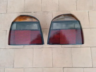 Volkswagen Golf MK3 GTI 16V/ VR6 HELLA Black Smoked Tail Lights SET • $130