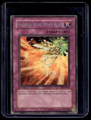 1996 Yu-Gi-Oh! 1st Edition Phoenix Wing Wind Blast #FET-EN053 • $4.99