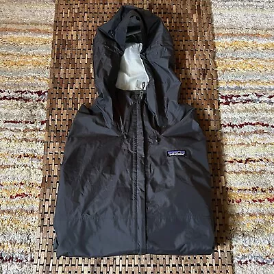 Patagonia H2No Torrentshell Waterproof Rain Shell Jacket Forge Grey Men’s Large • $114.95