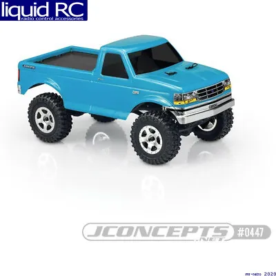 JConcepts 0447 1993 F0RD F-Series Axial SCX24 Body - Clear • $25.06
