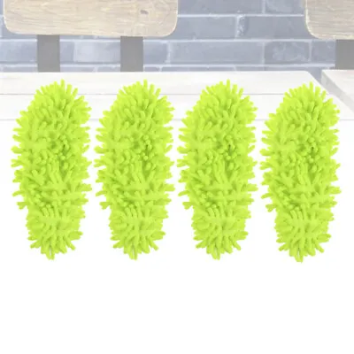 £8.34 • Buy 4 Pcs Floor Duster Washable Shoe Remover Covers Cleaning