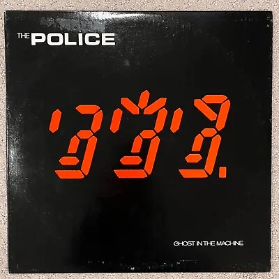 The POLICE - “Ghost In The Machine” 1981 A&M Records SP-3730  EX/VG+ • $12