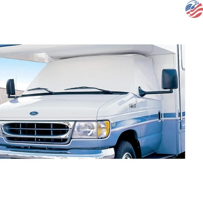 $102.99 • Buy White Ford 1997-2008 Heavy-Duty Windshield Cover RV Motorhome Mirror Cutouts