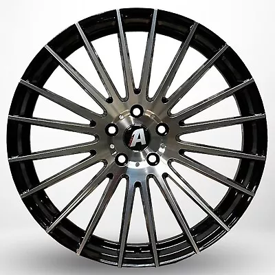 20  Wheels 20x8.5 5x114.3 +35mm Dark Tint  Machined 4pc Rims For Honda Civic • $1698.43