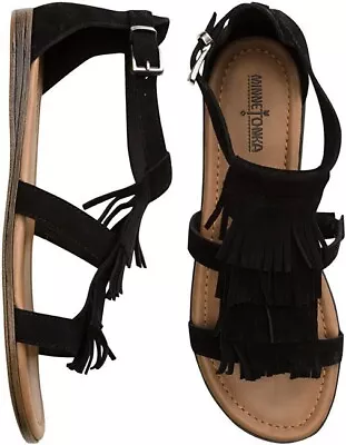 Minnetonka Maui Sandal Size 8 Black • $12