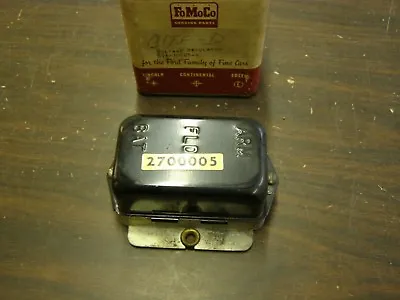 NOS OEM Ford 1956 1960 Fairlane Voltage Regulator 1957 1958 1959 • $203.39