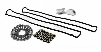 Black Rocker Cover Bolts Washers Aluminium Bungs & Gasket Skyline RB20 RB25 RB26 • $193.61