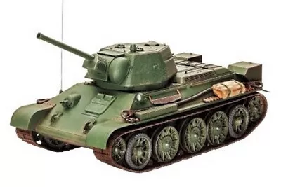 1/72 T-34/85 Tank 2 Fast Assembly Kits Per Box Italeri 7515 Model Kit • $17.60