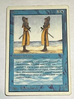 Clone X1 Unlimited PlayedCond See Pics Front/back English MTG • $14.99