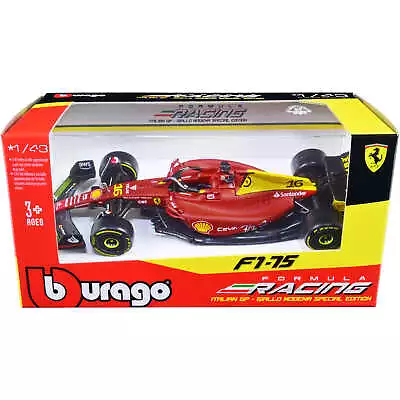 Bburago 1/43 Diecast Model Car Ferrari Formula Racing F1-75 #16 Charles Leclerc • $23.87