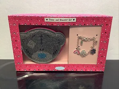 Me To You Bear Purse And Bracelet Set Boxed Chain Gift Collectable Jewellery NEW • £17.95