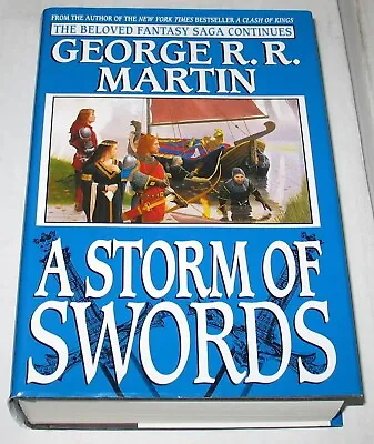 A Storm Of Swords By George R.R. Martin Book Club Edition HC/DJ Game Of Thrones • $29.99