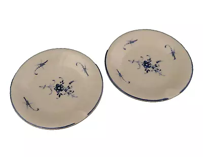 Villeroy Boch Vieux Luxembourg Set Of 2 Ashtrays 4 Inch Blue Flower • $16.99