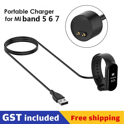 $5.88 • Buy 1/2x Charging Cable For Xiaomi Mi Band Miband 5 6 7 Smart Watch Charger Wire
