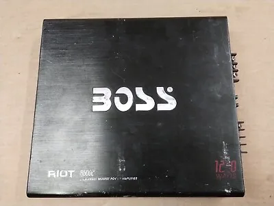 Boss R6002 Riot Series 1200w 2 Channel Car Audio Power Amplifier • $49.95