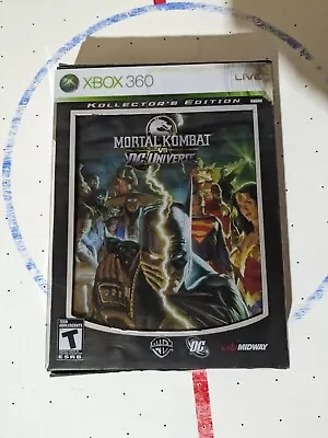 Mortal Kombat Vs. DC Universe -- Collector's Edition (Microsoft Xbox 360 2008) • $14.71
