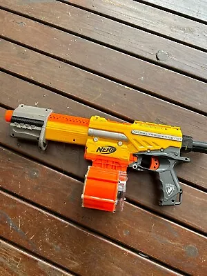 Nerf N-Strike Alpha Trooper CS-18 With 18 Dart Drum Magazine No Bullets • $49