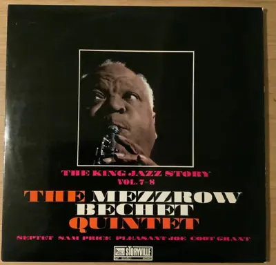 The Mezzrow Bechet Quintet The King Jazz Story Vol 7 - 8 Lp Storyville Jazz NM • $6.22