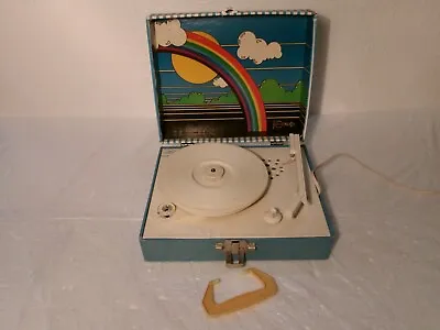 Vintage Imperial Party Time Child's Record Player Rainbow Model 100 • $23.95