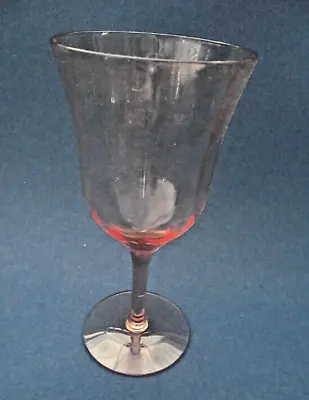 9 Depression Pink Cordial Stemware Footed Stem Goblet Glass • $18.50