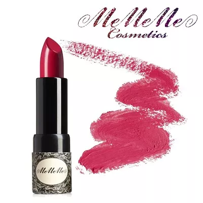 MeMeMe DEEP CRANBERRY LIP SHEEN Lipstick Compact Lasting Pink Gloss Shine Colour • £3.80