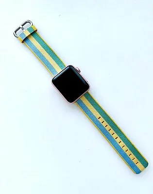 $5.99 • Buy For Apple Watch Nylon Band Strap Series 7 6 5 4 3 2 SE 38/40/41/42/44/45