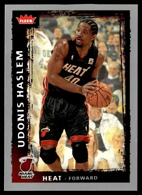 2008-09 Fleer Udonis Haslem Miami Heat #99 • $2.09