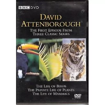 David Attenborough Life Of Birds Private Life Of Plants Life Of Mammals Dvd New • £9.75