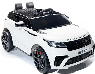 £197.95 • Buy Kids Licensed Range Rover Velar 12V Electric / Battery Ride On Car - White