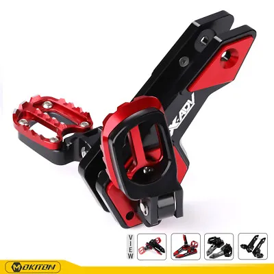 For X-ADV 750 XADV X ADV 2021 2022 Footrest Rear Foot Pegs Folding Pedal Kit • $79.99