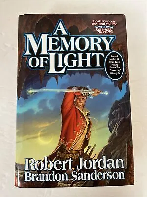 A Memory Of Light - 1st Edition - Hardcover Rare Book Robert Jordan - SIGNED • $99.99