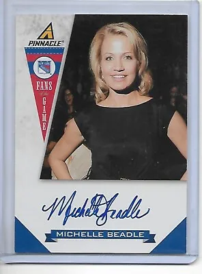 $39.99 • Buy 2011 Pinnacle Fans Of The Game FOTG Auto Michelle Beadle ESPN Spurs Broadcaster